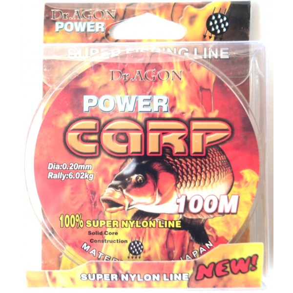 Лісочка DrAGON Power Carp, 100м., діаметр 0,20мм